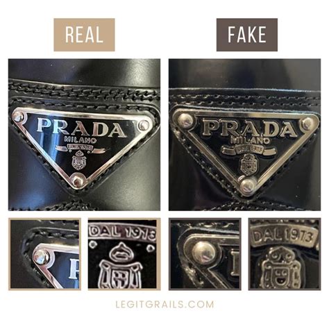how to spot fake prada tessuto